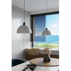 Oswietlenie-sufitowe - betonowa lampa wisząca pablito sl.0847 sollux lighting 