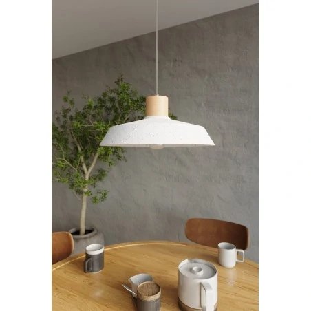 Oswietlenie-sufitowe - betonowa lampa wisząca afra sl.0282 sollux lighting 