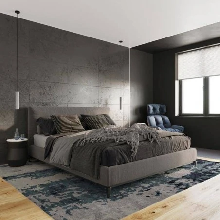 Oswietlenie-sufitowe - betonowa lampa wisząca luvo sl.0653 sollux lighting 