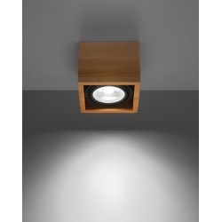 Oswietlenie-sufitowe - drewniany plafon quatro sl.0915 sollux lighting 