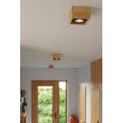 Oswietlenie-sufitowe - drewniany plafon quatro sl.0915 sollux lighting 