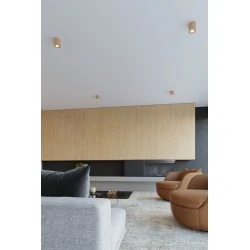 Lampy-sufitowe - plafon naturalne drewno gu10 orbis sl.0492 sollux lighting 