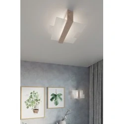 Kinkiety - kinkiet feniks naturalne drewno sl.0077 sollux lighting 