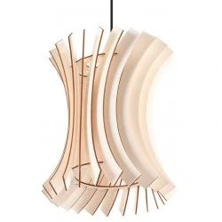 Oswietlenie-sufitowe - wisząca lampa z naturalnego drewna oriana sl.0642 sollux lighting