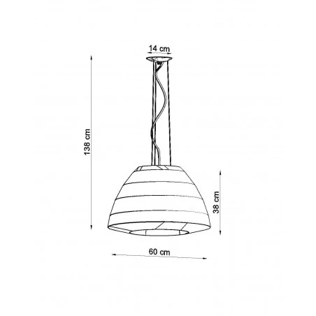 Oswietlenie-sufitowe - biały żyrandol 3xe27 bella 60 sl.0733 sollux lighting 
