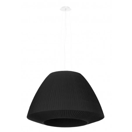 Oswietlenie-sufitowe - czarny żyrandol 3xe27 bella 60 sl.0734 sollux lighting 