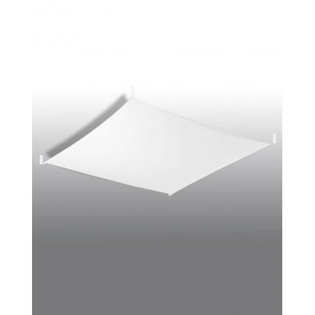 Plafony - sl.0738 plafon luna 2 biały z tkaniną  4x9w g13 3000k sollux 