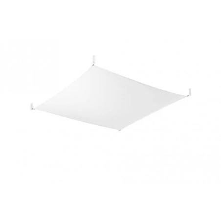 Plafony - sl.0738 plafon luna 2 biały z tkaniną  4x9w g13 3000k sollux 