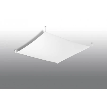 Plafony - sl.0738 plafon luna 2 biały z tkaniną  4x9w g13 3000k sollux 