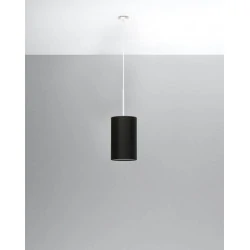 Lampy-sufitowe - czarny żyrandol otto 15 sl.0742 sollux lighting 