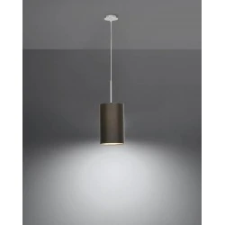 Lampy-sufitowe - czarny żyrandol otto 15 sl.0742 sollux lighting 