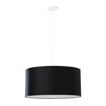 Lampy-sufitowe - czarny żyrandol otto 50 sl.0744 sollux lighting 