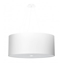 Lampy-sufitowe - biały żyrandol otto 60 sl.0787 sollux lighting