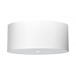 Oswietlenie-sufitowe - biały plafon otto 60 sl.0791 sollux lighting