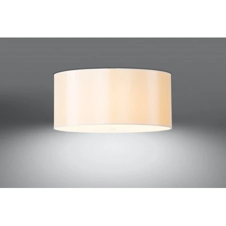 Oswietlenie-sufitowe - biały plafon otto 60 sl.0791 sollux lighting 