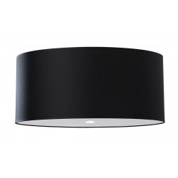 Oswietlenie-sufitowe - czarny plafon otto 60 sl.0792 sollux lighting