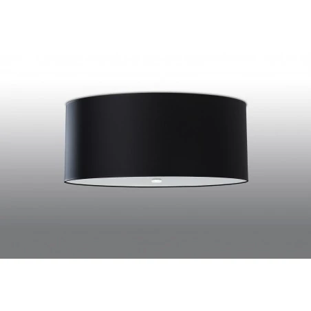 Oswietlenie-sufitowe - czarny plafon otto 70 sl.0794 sollux lighting 