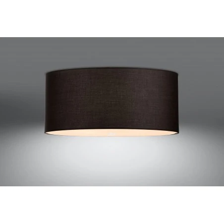 Oswietlenie-sufitowe - czarny plafon otto 70 sl.0794 sollux lighting 
