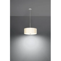 Oswietlenie-sufitowe - biały żyrandol 3xe27 skala 30 sl.0755 sollux lighting 