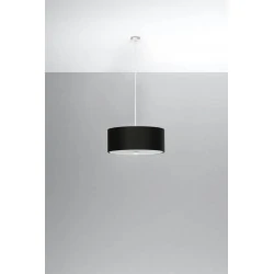 Oswietlenie-sufitowe - czarny żyandol 3xe27 skala 30 sl.0756 sollux lighting 