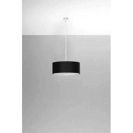 Oswietlenie-sufitowe - czarny żyandol 3xe27 skala 30 sl.0756 sollux lighting 