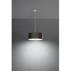 Oswietlenie-sufitowe - czarny żyandol 3xe27 skala 30 sl.0756 sollux lighting 