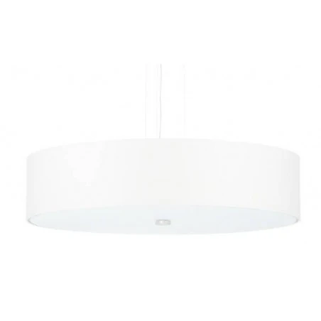 Oswietlenie-sufitowe - biały żyrandol 5xe27 skala 50 sl.0757 sollux lighting 