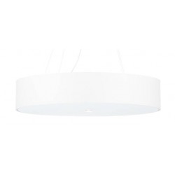 Oswietlenie-sufitowe - biały żyrandol 5xe27 skala 60 sl.0799 sollux lighting