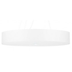 Oswietlenie-sufitowe - biały żyrandol 6xe27 skala 80 sl.0803 sollux lighting