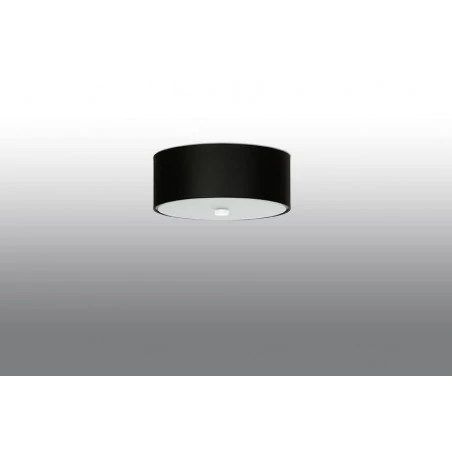 Oswietlenie-sufitowe - czarny plafon 3xe27 skala 30 sl.0760 sollux lighting 