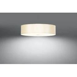 Oswietlenie-sufitowe - biały plafon 5xe27 skala 50 sl.0761 sollux lighting 