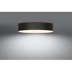 Oswietlenie-sufitowe - czarny plafon 6xe27 skala 70 sl.0812 sollux lighting 