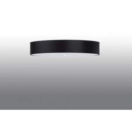 Oswietlenie-sufitowe - czarny plafon 6xe27 skala 80 sl.0814 sollux lighting 