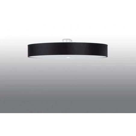 Oswietlenie-sufitowe - czarny plafon 6xe27 skala 100 sl.0818 sollux lighting 