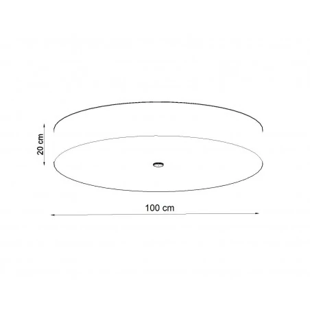 Oswietlenie-sufitowe - czarny plafon 6xe27 skala 100 sl.0818 sollux lighting 