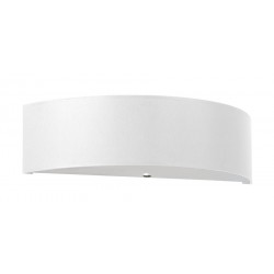 Oswietlenie - biały kinkiet 2xe27 skala sl.0763 sollux lighting