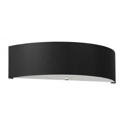 Kinkiety - czarny kinkiet 2xe27 skala sl.0764 sollux lighting 