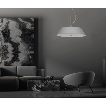 Oswietlenie-sufitowe - biały żyrandol 5xe27 vega 60 sl.0765 sollux lighting 