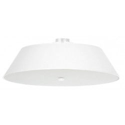 Oswietlenie-sufitowe - biały plafon 5xe27 vega 70 sl.0821 sollux lighting