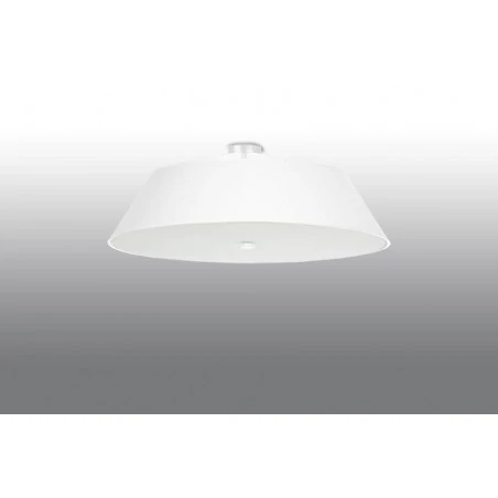 Oswietlenie-sufitowe - biały plafon 5xe27 vega 70 sl.0821 sollux lighting 