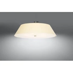 Oswietlenie-sufitowe - biały plafon 5xe27 vega 70 sl.0821 sollux lighting 