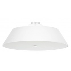 Oswietlenie - biały plafon 5xe27 vega 60 sl.0767 sollux lighting