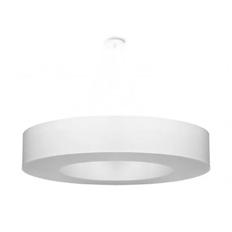 Oswietlenie-sufitowe - biały żyrandol 8xe27 saturno 90 sl.0795 sollux lighting 