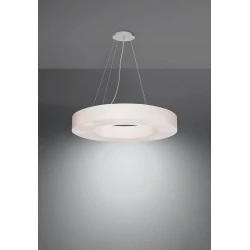 Lampy-sufitowe - sl.0753 żyrandol saturno slim 70 biały 6xe27 sollux 