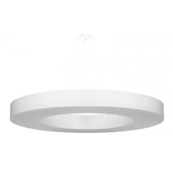 Oswietlenie-sufitowe - biały żyrandol 8xe27 saturno slim 90 sl.0797 sollux lighting 