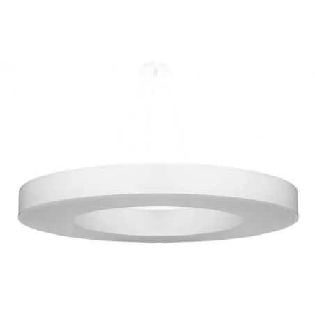 Oswietlenie-sufitowe - biały żyrandol 8xe27 saturno slim 90 sl.0797 sollux lighting 