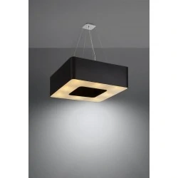 Oswietlenie-sufitowe - czarny żyrandol 8xe27 urano 60 sl.0784 sollux lighting 