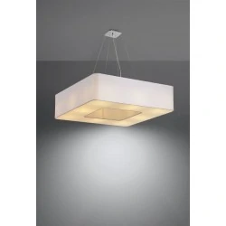 Oswietlenie-sufitowe - biały żyrandol 8xe27 urano 80 sl.0827 sollux lighting 