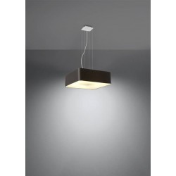 Oswietlenie-sufitowe - czarny żyrandol 5xe27 lokko 45 sl.0774 sollux lighting 