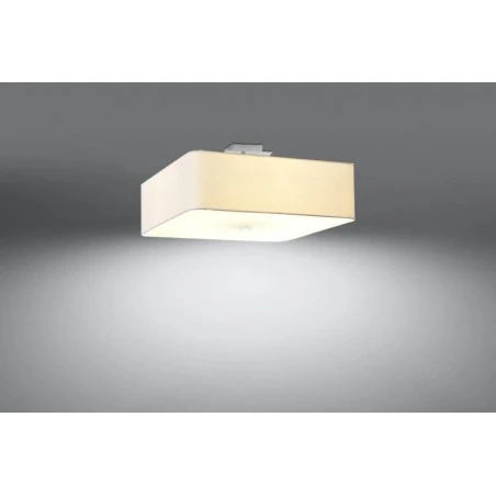 Oswietlenie-sufitowe - biały plafon 5xe27 lokko 45 sl.0775 sollux lighting 